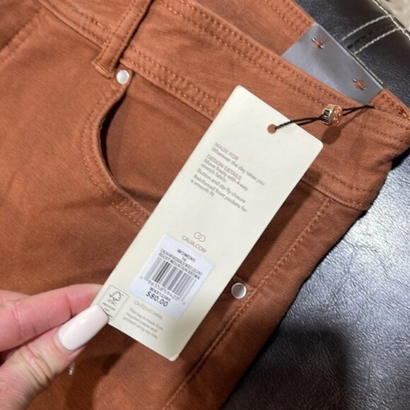 CALIA Women's High Rise Kickback Wide Leg Pant - Picture 5 of 8